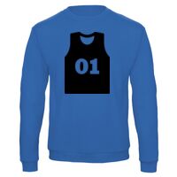 Sweat-shirt de qualité, 50% coton 50% polyster, de marque B&C Collection Vignette