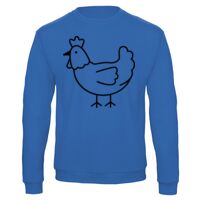 Sweat-shirt de qualité, 50% coton 50% polyster, de marque B&C Collection Vignette