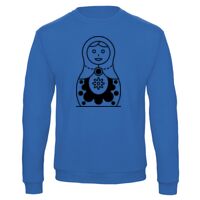 Sweat-shirt de qualité, 50% coton 50% polyster, de marque B&C Collection Vignette