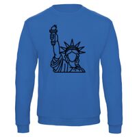 Sweat-shirt de qualité, 50% coton 50% polyster, de marque B&C Collection Vignette