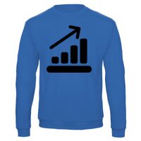 Sweat-shirt de qualité, 50% coton 50% polyster, de marque B&C Collection Vignette