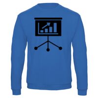 Sweat-shirt de qualité, 50% coton 50% polyster, de marque B&C Collection Vignette