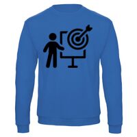 Sweat-shirt de qualité, 50% coton 50% polyster, de marque B&C Collection Vignette