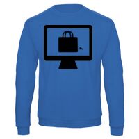 Sweat-shirt de qualité, 50% coton 50% polyster, de marque B&C Collection Vignette