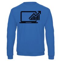 Sweat-shirt de qualité, 50% coton 50% polyster, de marque B&C Collection Vignette