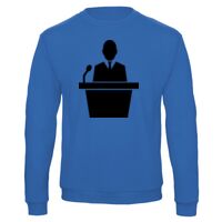 Sweat-shirt de qualité, 50% coton 50% polyster, de marque B&C Collection Vignette