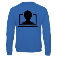 Sweat-shirt de qualité, 50% coton 50% polyster, de marque B&C Collection Vignette