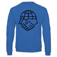 Sweat-shirt de qualité, 50% coton 50% polyster, de marque B&C Collection Vignette