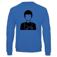 Sweat-shirt de qualité, 50% coton 50% polyster, de marque B&C Collection Vignette