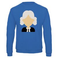 Sweat-shirt de qualité, 50% coton 50% polyster, de marque B&C Collection Vignette