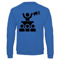 Sweat-shirt de qualité, 50% coton 50% polyster, de marque B&C Collection Vignette