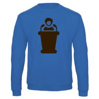 Sweat-shirt de qualité, 50% coton 50% polyster, de marque B&C Collection Vignette