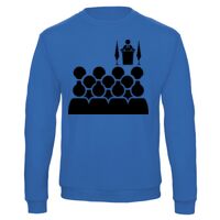 Sweat-shirt de qualité, 50% coton 50% polyster, de marque B&C Collection Vignette