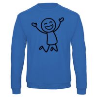 Sweat-shirt de qualité, 50% coton 50% polyster, de marque B&C Collection Vignette