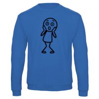 Sweat-shirt de qualité, 50% coton 50% polyster, de marque B&C Collection Vignette