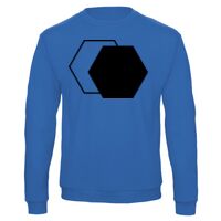 Sweat-shirt de qualité, 50% coton 50% polyster, de marque B&C Collection Vignette