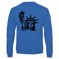 Sweat-shirt de qualité, 50% coton 50% polyster, de marque B&C Collection Vignette