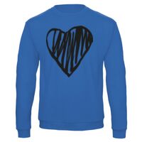 Sweat-shirt de qualité, 50% coton 50% polyster, de marque B&C Collection Vignette