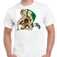 T-shirt Gildan Hammer adulte, manches courtes, 100% coton épais et doux, 203 g/m², tailles S au 5XL. Vignette