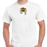 T-shirt Gildan Hammer adulte, manches courtes, 100% coton épais et doux, 203 g/m², tailles S au 5XL. Vignette