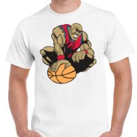 T-shirt Gildan Hammer adulte, manches courtes, 100% coton épais et doux, 203 g/m², tailles S au 5XL. Vignette