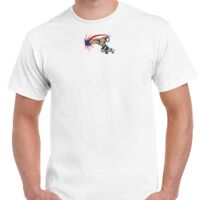 T-shirt Gildan Hammer adulte, manches courtes, 100% coton épais et doux, 203 g/m², tailles S au 5XL. Vignette