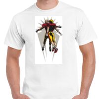 T-shirt Gildan Hammer adulte, manches courtes, 100% coton épais et doux, 203 g/m², tailles S au 5XL. Vignette