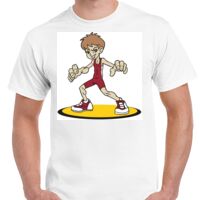 T-shirt Gildan Hammer adulte, manches courtes, 100% coton épais et doux, 203 g/m², tailles S au 5XL. Vignette