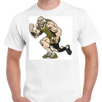 T-shirt Gildan Hammer adulte, manches courtes, 100% coton épais et doux, 203 g/m², tailles S au 5XL. Vignette