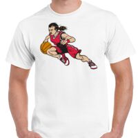 T-shirt Gildan Hammer adulte, manches courtes, 100% coton épais et doux, 203 g/m², tailles S au 5XL. Vignette