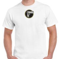 T-shirt Gildan Hammer adulte, manches courtes, 100% coton épais et doux, 203 g/m², tailles S au 5XL. Vignette