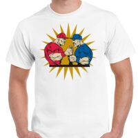 T-shirt Gildan Hammer adulte, manches courtes, 100% coton épais et doux, 203 g/m², tailles S au 5XL. Vignette