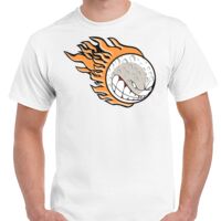 T-shirt Gildan Hammer adulte, manches courtes, 100% coton épais et doux, 203 g/m², tailles S au 5XL. Vignette