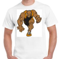 T-shirt Gildan Hammer adulte, manches courtes, 100% coton épais et doux, 203 g/m², tailles S au 5XL. Vignette