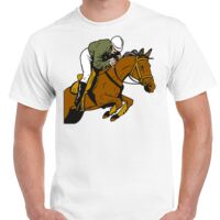 T-shirt Gildan Hammer adulte, manches courtes, 100% coton épais et doux, 203 g/m², tailles S au 5XL. Vignette