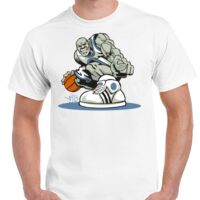 T-shirt Gildan Hammer adulte, manches courtes, 100% coton épais et doux, 203 g/m², tailles S au 5XL. Vignette