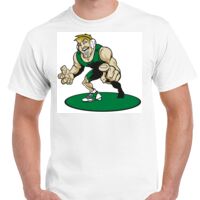 T-shirt Gildan Hammer adulte, manches courtes, 100% coton épais et doux, 203 g/m², tailles S au 5XL. Vignette