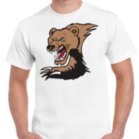 T-shirt Gildan Hammer adulte, manches courtes, 100% coton épais et doux, 203 g/m², tailles S au 5XL. Vignette