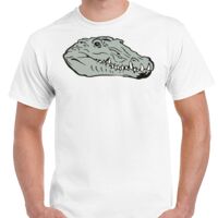 T-shirt Gildan Hammer adulte, manches courtes, 100% coton épais et doux, 203 g/m², tailles S au 5XL. Vignette