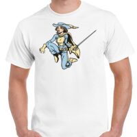 T-shirt Gildan Hammer adulte, manches courtes, 100% coton épais et doux, 203 g/m², tailles S au 5XL. Vignette