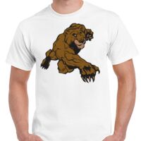 T-shirt Gildan Hammer adulte, manches courtes, 100% coton épais et doux, 203 g/m², tailles S au 5XL. Vignette