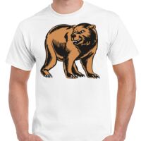 T-shirt Gildan Hammer adulte, manches courtes, 100% coton épais et doux, 203 g/m², tailles S au 5XL. Vignette