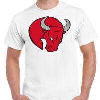 T-shirt Gildan Hammer adulte, manches courtes, 100% coton épais et doux, 203 g/m², tailles S au 5XL. Vignette