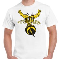 T-shirt Gildan Hammer adulte, manches courtes, 100% coton épais et doux, 203 g/m², tailles S au 5XL. Vignette