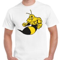 T-shirt Gildan Hammer adulte, manches courtes, 100% coton épais et doux, 203 g/m², tailles S au 5XL. Vignette