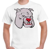 T-shirt Gildan Hammer adulte, manches courtes, 100% coton épais et doux, 203 g/m², tailles S au 5XL. Vignette