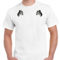 T-shirt Gildan Hammer adulte, manches courtes, 100% coton épais et doux, 203 g/m², tailles S au 5XL. Vignette