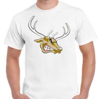 T-shirt Gildan Hammer adulte, manches courtes, 100% coton épais et doux, 203 g/m², tailles S au 5XL. Vignette