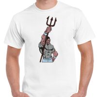 T-shirt Gildan Hammer adulte, manches courtes, 100% coton épais et doux, 203 g/m², tailles S au 5XL. Vignette