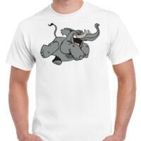 T-shirt Gildan Hammer adulte, manches courtes, 100% coton épais et doux, 203 g/m², tailles S au 5XL. Vignette